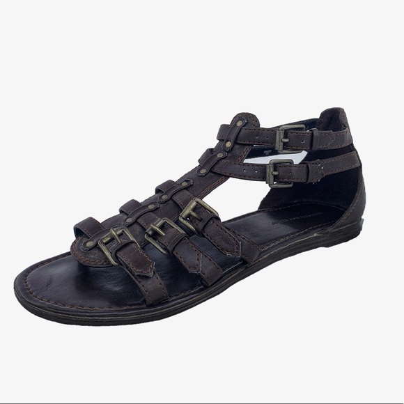 Montego Bay Faux Leather Gladiator Sandals - Picture 2 of 8